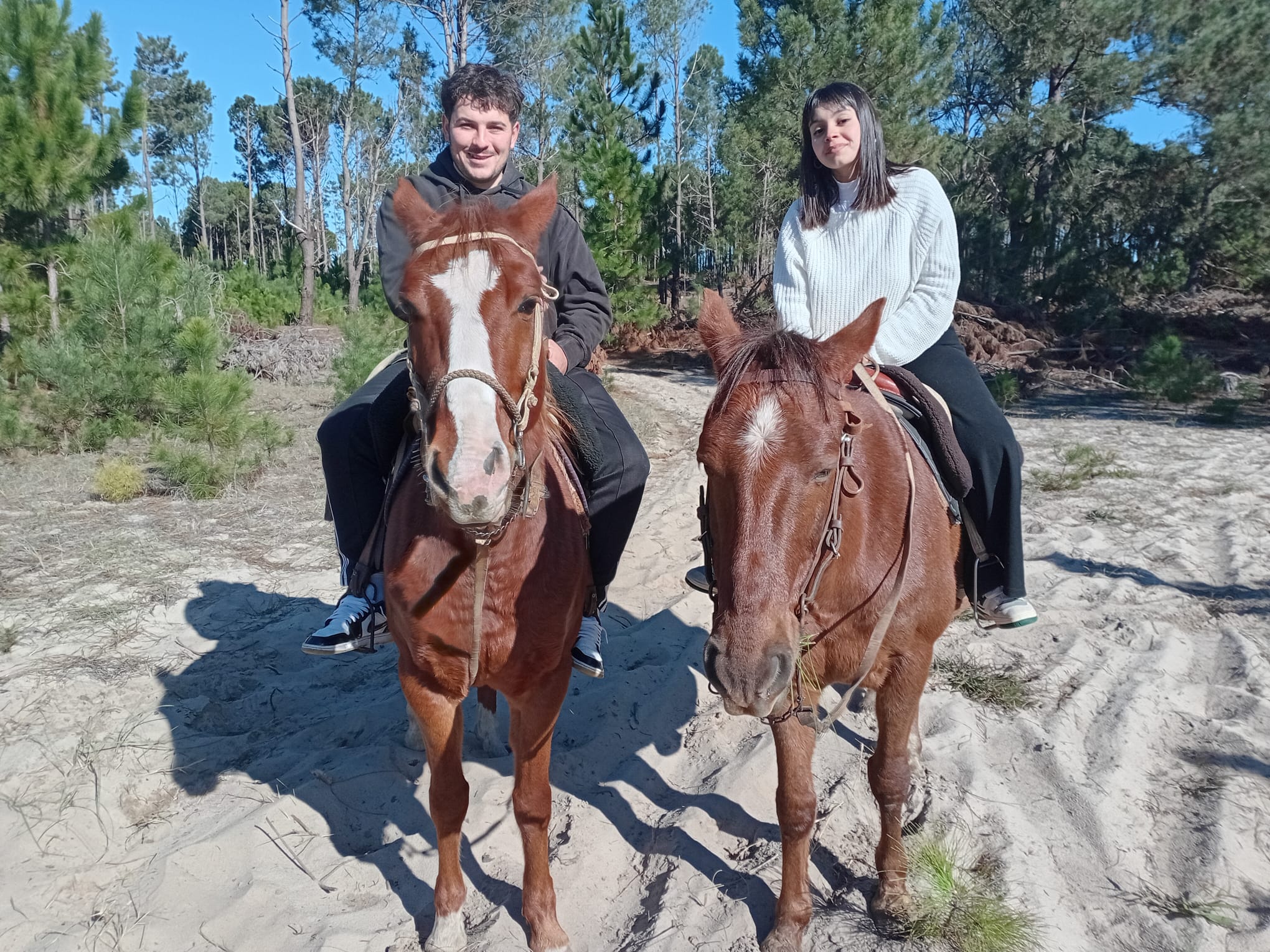 Horseback riding in Colonia del Sacramento