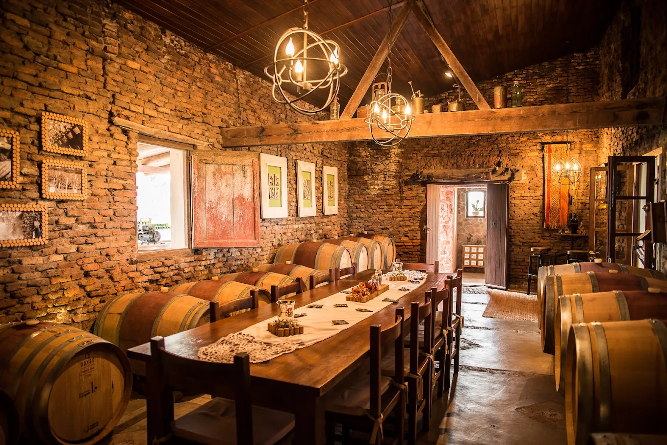 Inside Boutique winery