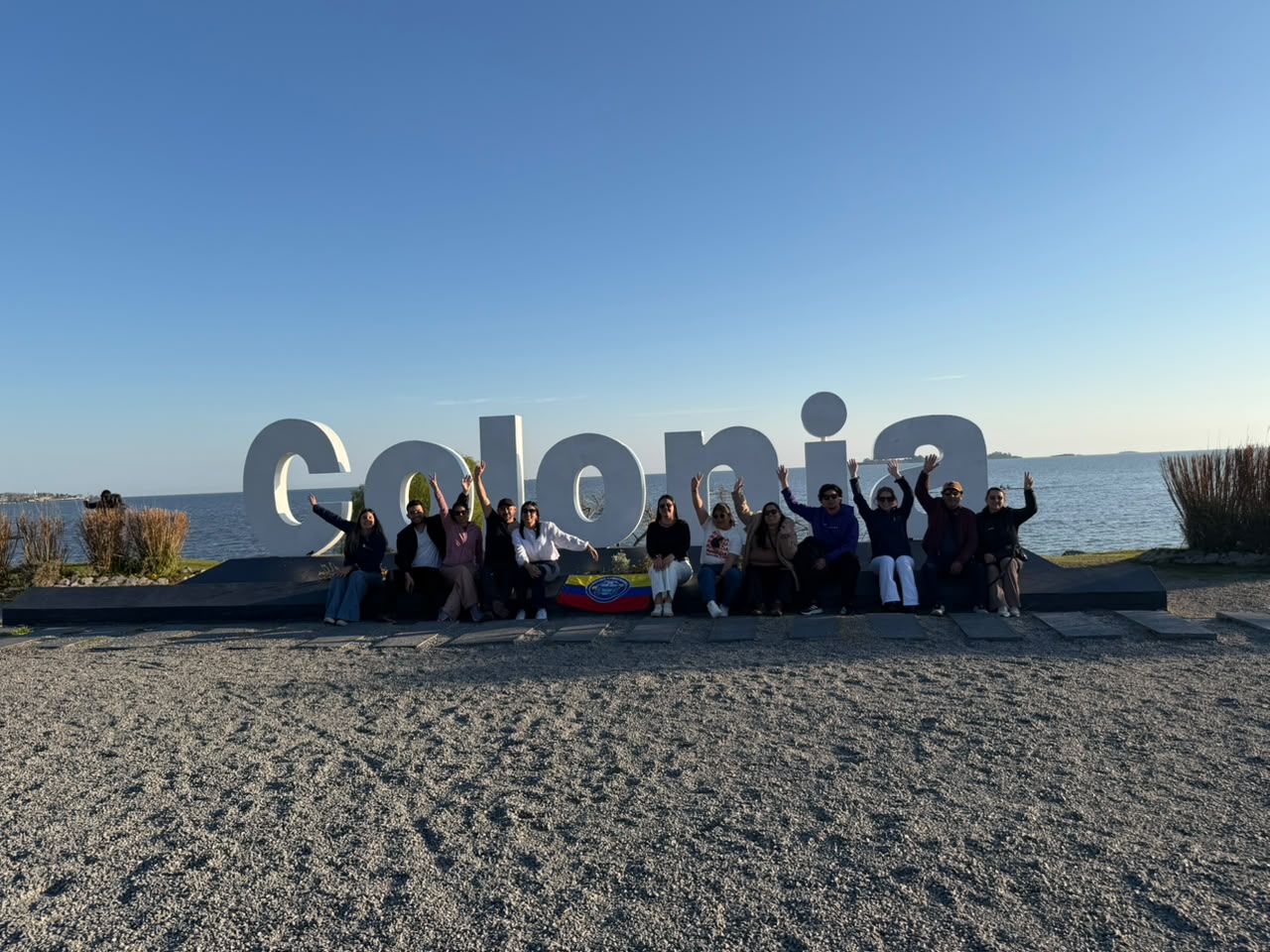 Colonia letters landmark