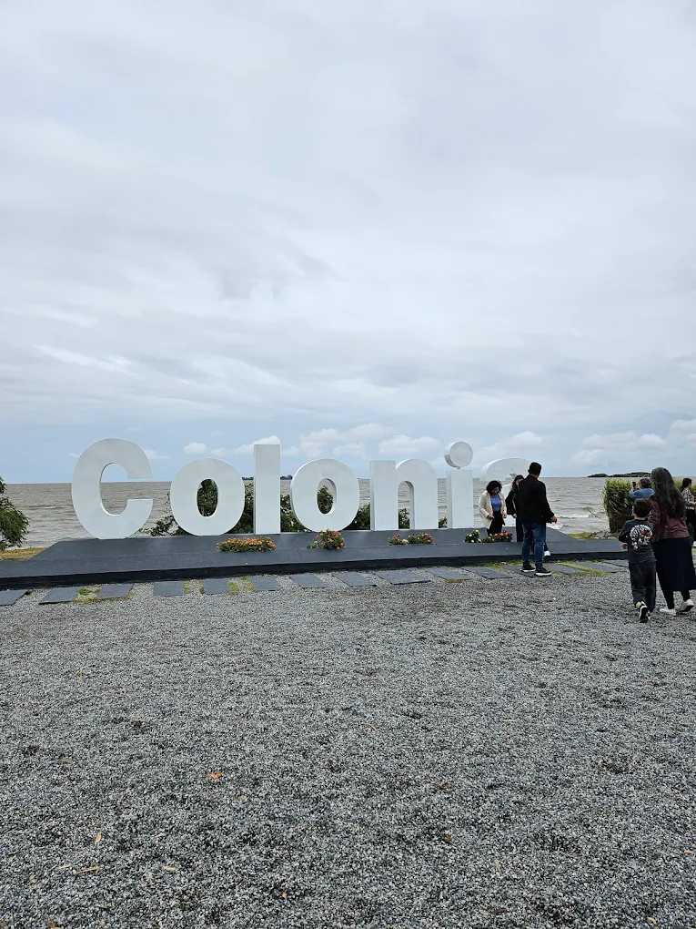 Colonia letters landmark